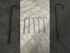 Tipo de manija de paraguas, pernos de anclaje de cimientos incrustados, tipo J