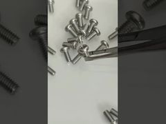 Escaparate de detalles de tornillos cruzados de cabeza redonda mini M2.5-0.45×6
