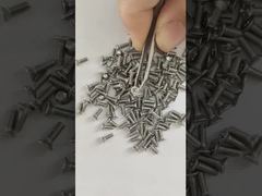M2-0.4×4 Mini tornillo de cabeza avellanada Phillips de acero inoxidable