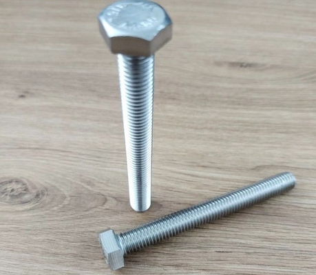 comprar Acero inoxidable 18 - perno de golpecito grueso completo de la cabeza de hex. del hilo 8 con la cabeza exagonal online manufacture