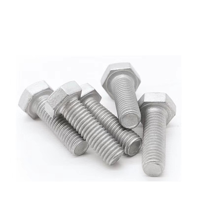 comprar Perno plano roscado completo de acero del hex. de la cabeza de carbono para las piezas de acero del trabajo al aire libre online manufacture