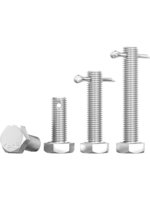 comprar Cerrojos de cabeza hexagonal con agujero de alfiler dividido en el bastidor GB / T 31.1 online manufacture