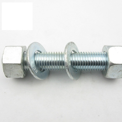 comprar Tamaño M2-M72 Métrico Rod Stud totalmente roscado con 2 nueces hexadecimales pesadas y 2 lavadoras recubiertas de zinc online manufacture