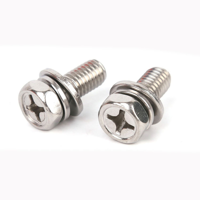 comprar GB 9074.13 Cerrojo hexadecimal en reverso con hendidura, ensamblajes de lavadoras de bloqueo de bobina única y lavadoras simples online manufacture