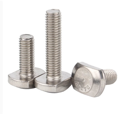 comprar GB37 Acero inoxidable 304/316 Tornos en T para el canal en forma de T / tornillos de sujeción en forma de T fotovoltaicos online manufacture