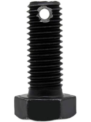 comprar Cerrojo de cabeza hexagonal de acero al carbono con un agujero en la cola para sujetar el clip online manufacture