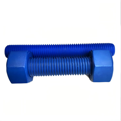 comprar A193 B7 / A194 Cerrojo de doble extremo recubierto de PTFE para aplicaciones de alta presión y alta temperatura en la petroquímica marina Fabricación en línea
