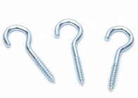 Zinc Plating Self Tapping Wood Screws CS / SS Made With Open Eye Hook