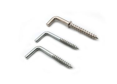 comprar L forma las sujeciones mecánicas roscadas/los ganchos cuadrados penetrantes del tornillo de la curva online manufacture