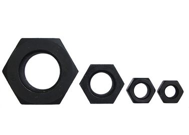 comprar Negro de acero de la tuerca de fijación del hexágono de carbono que platea el tipo con el hilo fino online manufacture