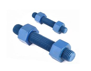 comprar Perno terminado doble 316, perno completo de PTFE SS 304 del perno prisionero del hilo con la nuez online manufacture