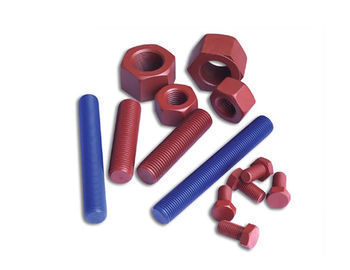 comprar El doble cubierto PTFE terminó estándar completo del hilo del perno/no estándar coloridos online manufacture
