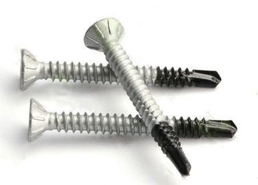 comprar Tornillo de la perforación del uno mismo del metal del BI con estándar modificado para requisitos particulares fusión de la extremidad del acero de aleación online manufacture