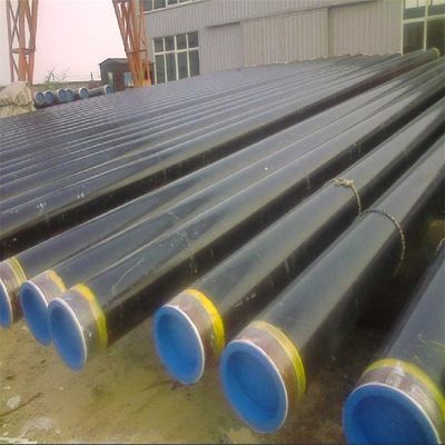 comprar Tubería de acero biselada pintada negra del extremo ERW EFW de ASTM A53 online manufacture