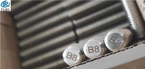 comprar Hilo GR de acero inoxidable de BSW. Perno terminado doble de B8 A193 online manufacture