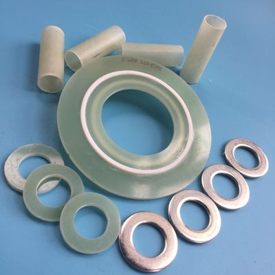 comprar El tipo E pulió equipos de la junta del aislamiento del reborde G10 del 1/2” tuerce en espiral junta herida online manufacture