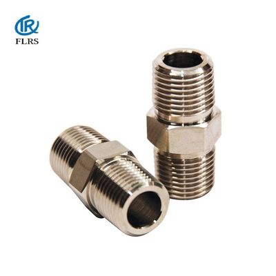comprar El gasoil NPT BSPT de MOC SS304 roscó la entrerrosca del tubo del hex. online manufacture