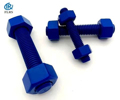 comprar Pernos prisioneros terminados dobles métricos superficiales de A193B7 A1942H PTFE, online manufacture