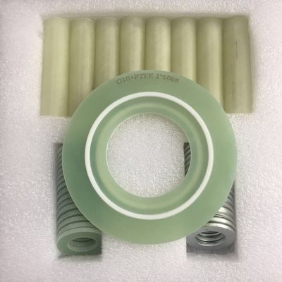comprar El neopreno hizo frente a la junta metálica espiral ASME B16.5 del aislamiento del reborde online manufacture