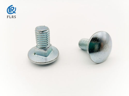 comprar El cinc del ANSI plateó el hilo principal redondo del perno M20 BSW del cuello del cuadrado online manufacture