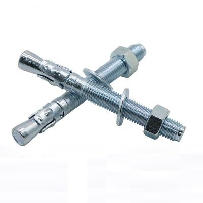 comprar El tamaño M6-M24 cubre con cinc el perno de ancla plateado de la extensión de la manga del acero de carbono para el hormigón online manufacture