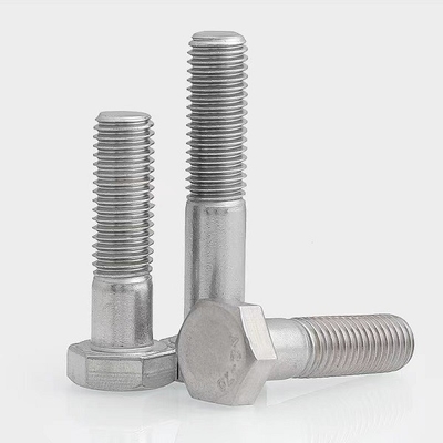 comprar Pernos principales del medio del hilo ISO4014 del hex. hexágono inoxidable de los pernos SS304 online manufacture
