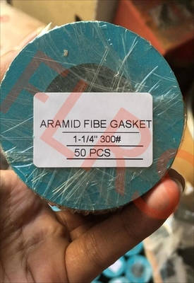 Junta plana 150/300 de la fibra de Aramid de la clase ASME B16.21 para el reborde aumentado