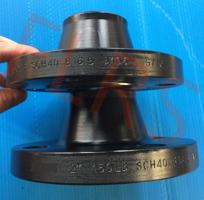 Cara aumentada reborde forjada ASME B16.5/EN1092-1 del cuello de la soldadura al acero de carbono