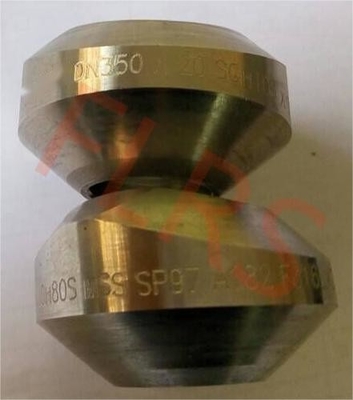 Las colocaciones del mercado del tubo de la soldadura de extremo de A182 F316L forjaron MSS de acero inoxidable SP97