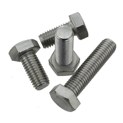 Tornillos de cabeza hexagonal de acero inoxidable 18-8 para mano izquierda/perno hexagonal roscado inverso
