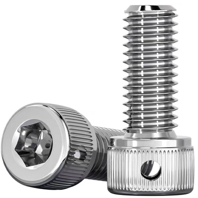 Velas de cabeza de máquina con cabeza de conector hexagonal resistente a la corrosión con agujeros de alambre SS304 o SS316