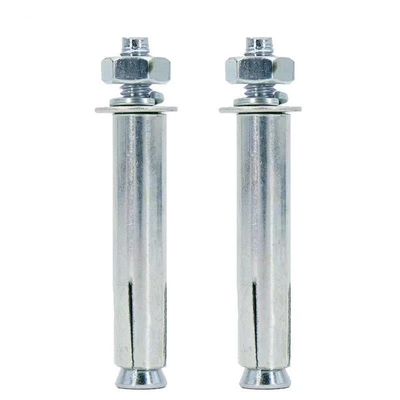 Tipo de manguera de cuña tornillos de anclaje de expansión / varilla roscada galvanizada Lavadora de nueces hexadecimal externa