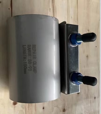 PN10-PN16 Abrangador de tubería de acero inoxidable a presión para tuberías rectas tipo de placa única SS304 EPDM/NBR