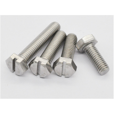 Acero inoxidable GB/T 29.1 Cerrojo hexagonal con ranura en la cabeza Tornos hexagonales con receso