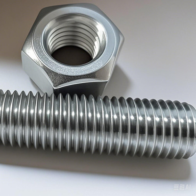 Mano derecha Full Thread Cerrojo de acero inoxidable con tuerca OEM disponible