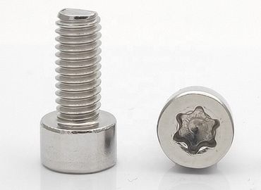 Tornillo de casquillo de alta resistencia de la cabeza de zócalo, tornillo de la cabeza del queso del zócalo de los SS Hexalobular