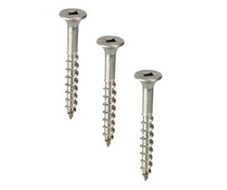 Tornillos penetrantes del metal principal plano no estándar con el conductor Countersunk del cuadrado