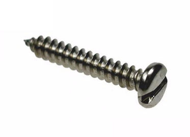 Tornillos de madera penetrantes del acero inoxidable/de carbono con Pan Head ranurado
