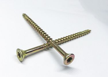 Tipo parcial plano Torx del hilo de los tornillos penetrantes de la cabeza para la industria de los muebles