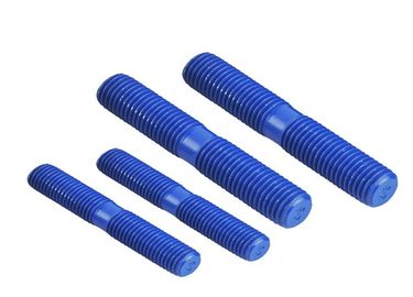 El doble cubierto PTFE resistente de alta temperatura terminó los pernos con las nueces dobles disponibles en diverso material