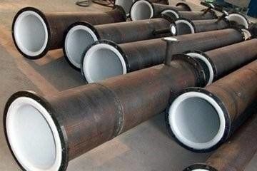 Tubería de acero alineada cemento del carbono de la pintura antioxidante DN1000