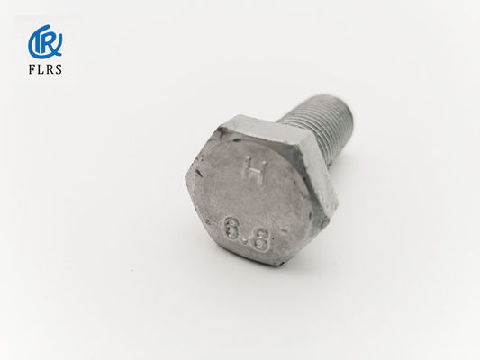 Tornillo de casquillo lleno de la cabeza de hex. del hilo ASME M3 HDG del grado 4,8