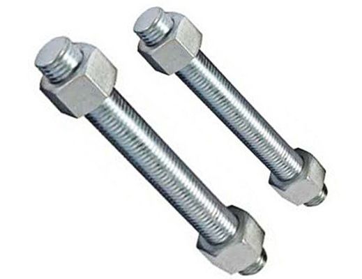 El ANSI ASME roscó la galjanoplastia del cinc de Rod Double Ended Bolt Grade 4,8