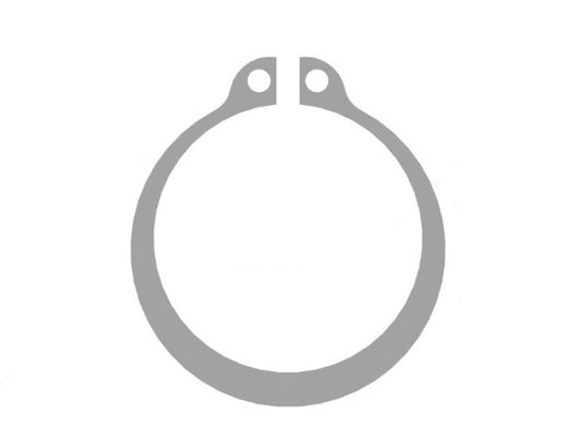 Anillos de retención externos de los anillos de retención del estruendo 471 de acero de la primavera para los ejes