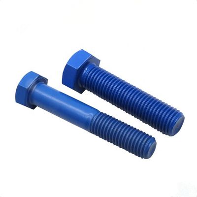 Perno de capa colorido de la cabeza de hex. de M2-M52 PTFE con UNC lleno/medio/hilo de UNF/de BSW